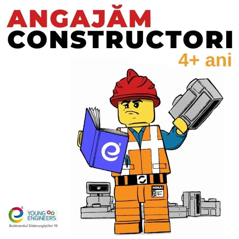 Angajăm constructori 4+ ani